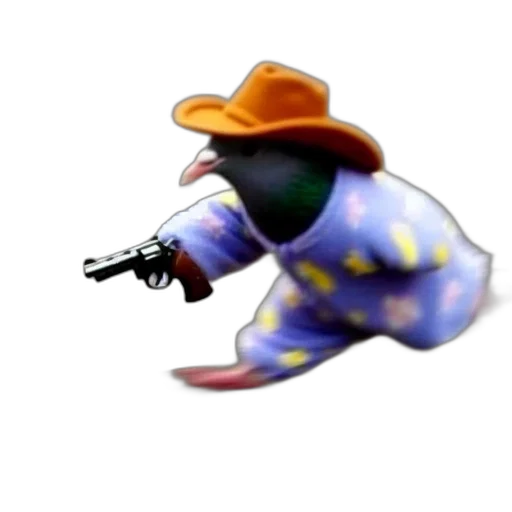 weapon, animal, hat, staff transparent PNG cut-out