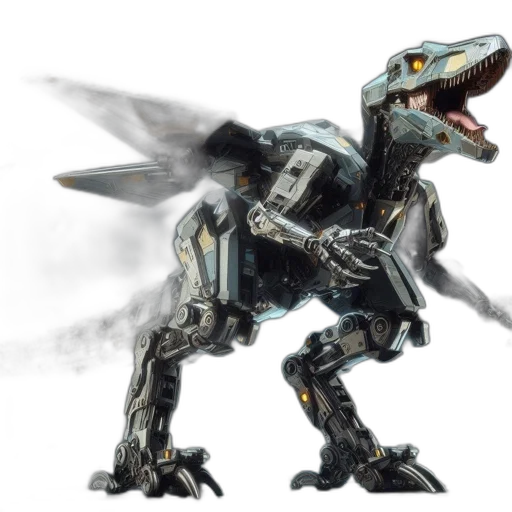 robot, dragon, creature, animal transparent PNG cut-out