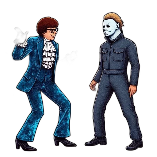 jacket, pixel art, concept art, comic book art transparent PNG cut-out