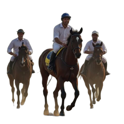 staff, winning, horse, trainer transparent PNG cut-out