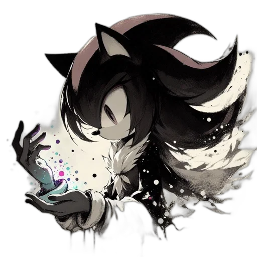 staff, mask, creature, hair transparent PNG cut-out