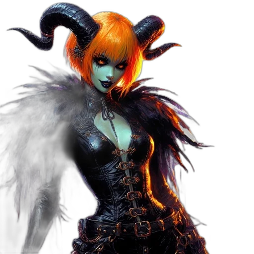 fantasy art, concept art, 3d render, comic book art transparent PNG cut-out