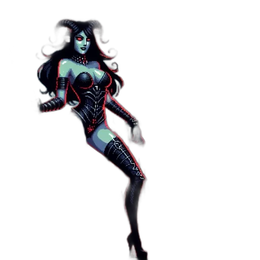 creature, dress, robot, concept art transparent PNG cut-out