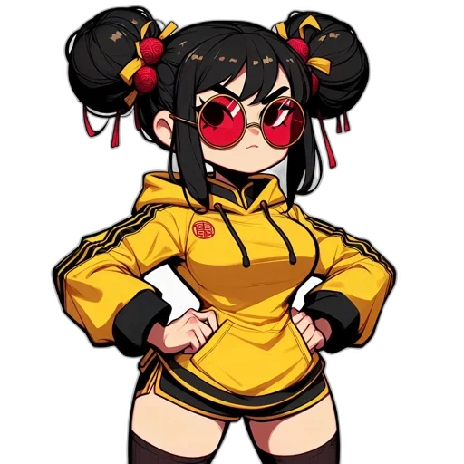 staff, jacket, pixel art, anime transparent PNG cut-out