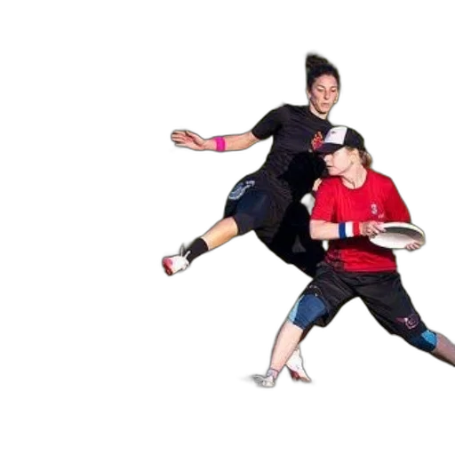 two, players, engaged, lively transparent PNG cut-out