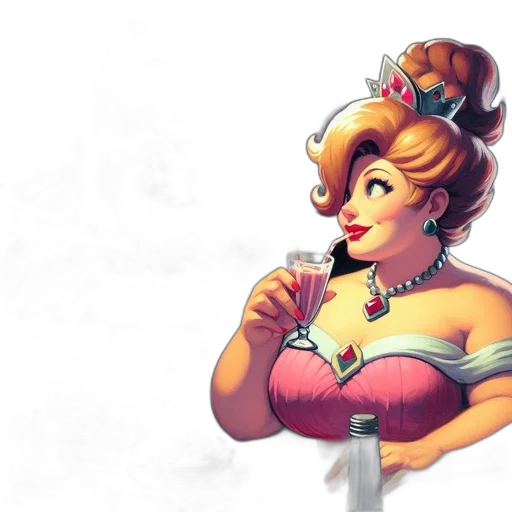 crown, staff, concept art, comic book art transparent PNG cut-out