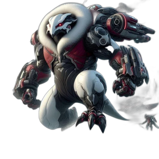 robot, weapon, dragon, creature transparent PNG cut-out