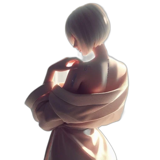 dress, jacket, mask, face transparent PNG cut-out