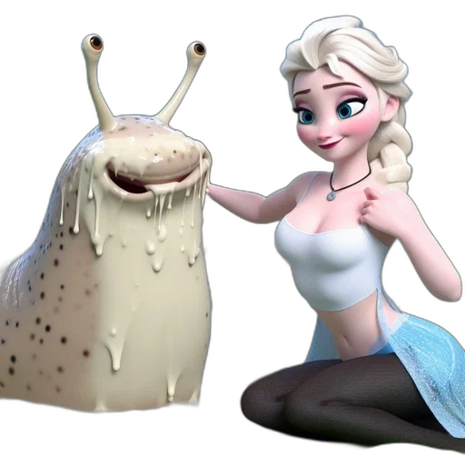 dress, creature, crown, animal transparent PNG cut-out