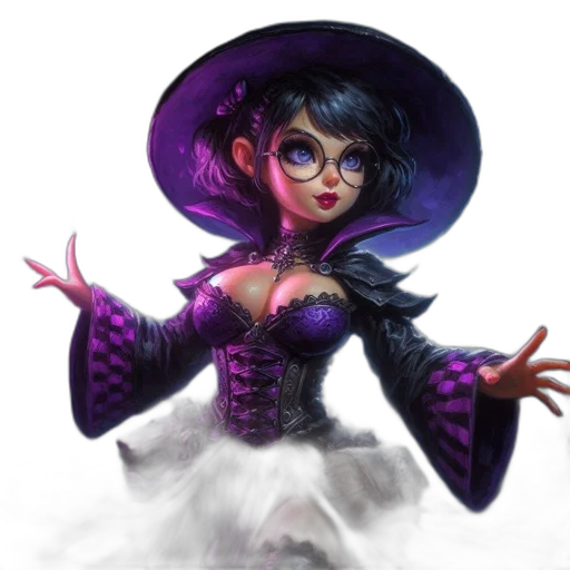 dress, staff, fantasy art, concept art transparent PNG cut-out