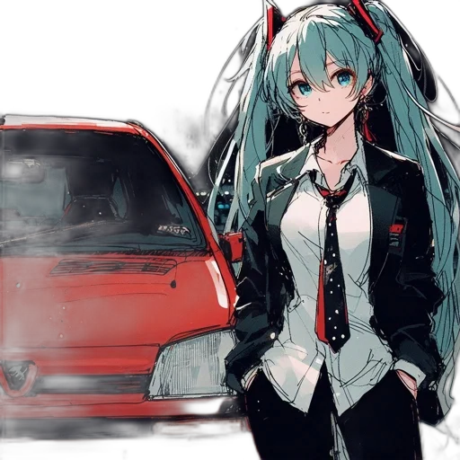 car, jacket, dress, weapon transparent PNG cut-out