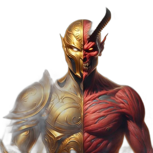 mask, concept art, fantasy art, comic book art transparent PNG cut-out