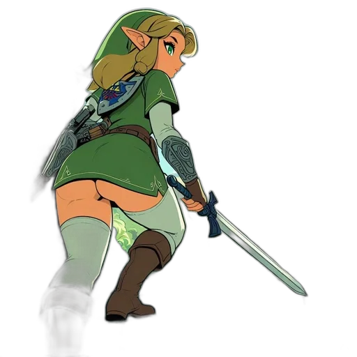 sword, weapon, staff, dress transparent PNG cut-out