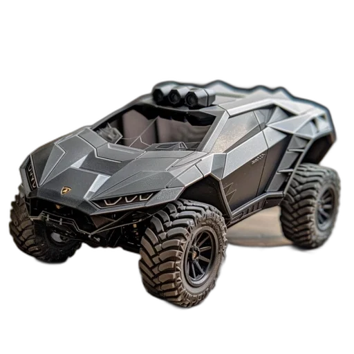 car, robot, 3d render, concept art transparent PNG cut-out