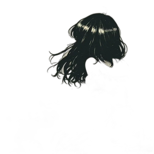 hair, mask, crown, face transparent PNG cut-out