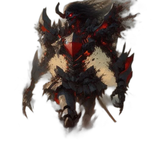 dragon, mask, creature, hair transparent PNG cut-out