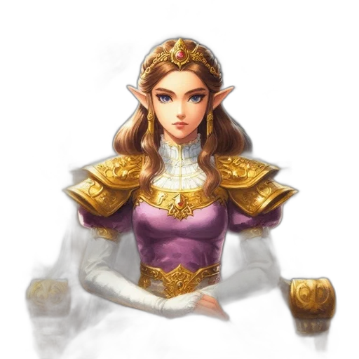 crown, jewelry, dress, staff transparent PNG cut-out