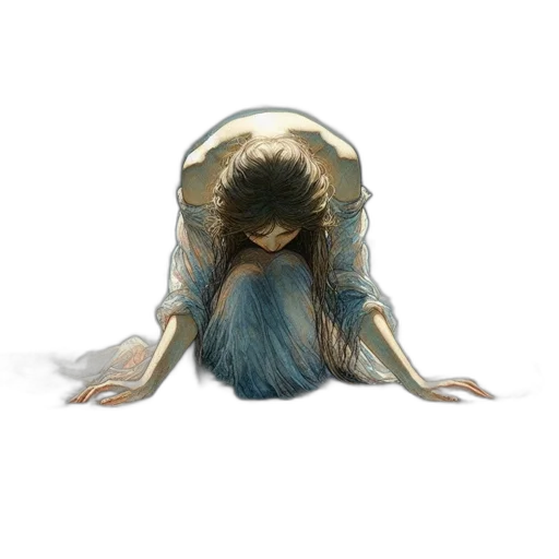 creature, hair, mask, crown transparent PNG cut-out