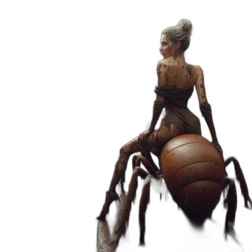 creature, animal, hair, dress transparent PNG cut-out