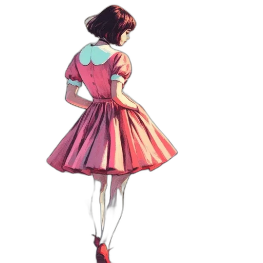 dress, robot, jacket, shoes transparent PNG cut-out