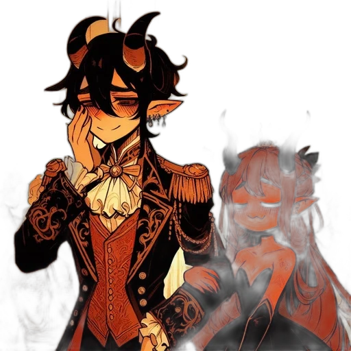 mask, staff, dragon, crown transparent PNG cut-out