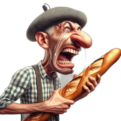 food, face, weapon, hat transparent PNG cut-out