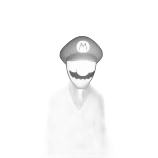 mask, staff, hat, face transparent PNG cut-out