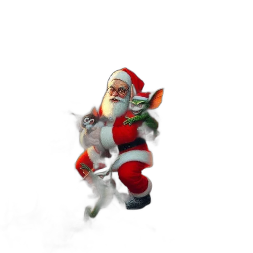 staff, creature, 3d render, concept art transparent PNG cut-out