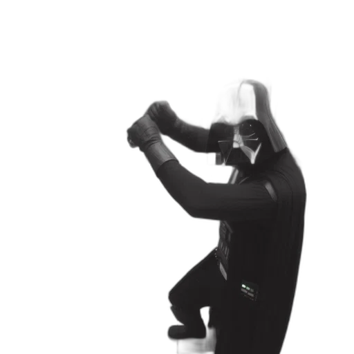 staff, mask, jacket, robot transparent PNG cut-out