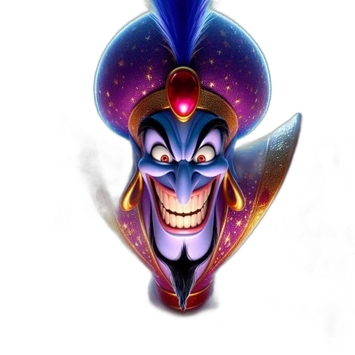 crown, staff, face, mask transparent PNG cut-out