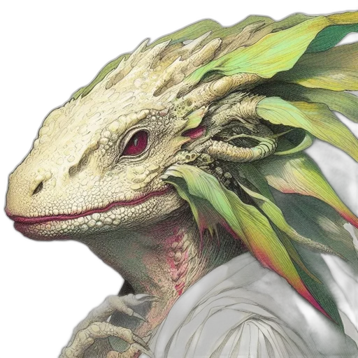 dragon, creature, animal, mask transparent PNG cut-out