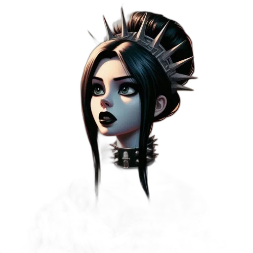 staff, crown, face, mask transparent PNG cut-out
