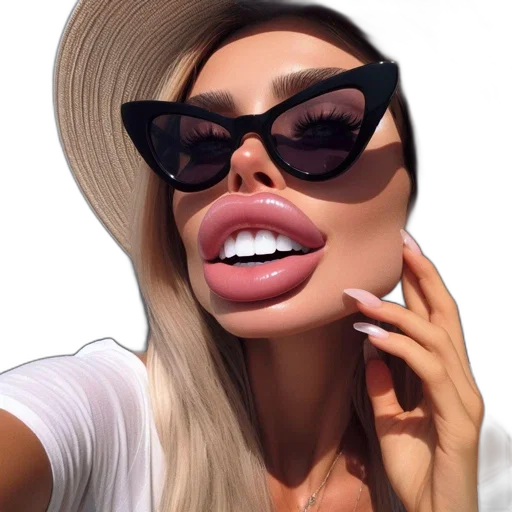 face, hat, mask, photorealistic transparent PNG cut-out