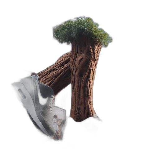 tree, hair, creature, hat transparent PNG cut-out