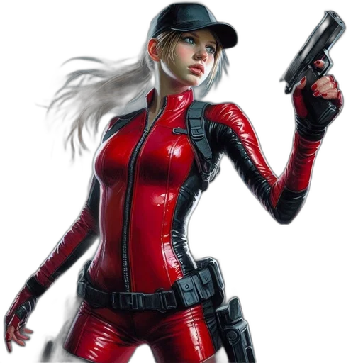 weapon, jacket, concept art, comic book art transparent PNG cut-out