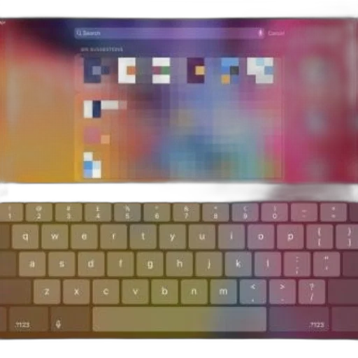 vaporwave, cyberpunk, 3d render, colorful transparent PNG cut-out