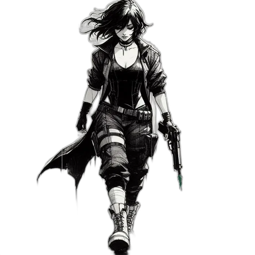 weapon, sword, comic book art, concept art transparent PNG cut-out