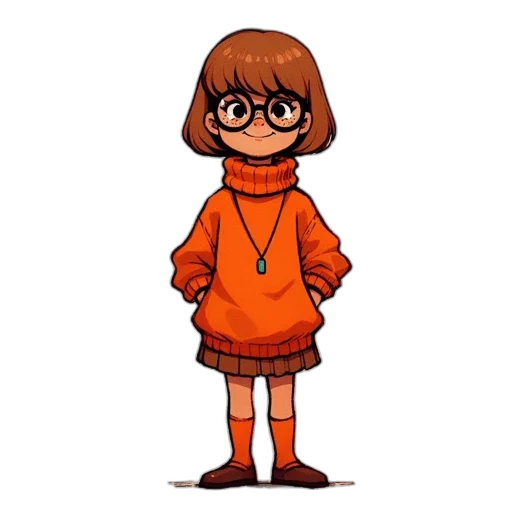 dress, jacket, staff, animal transparent PNG cut-out