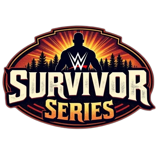 wwe, survivor, series, logo transparent PNG cut-out