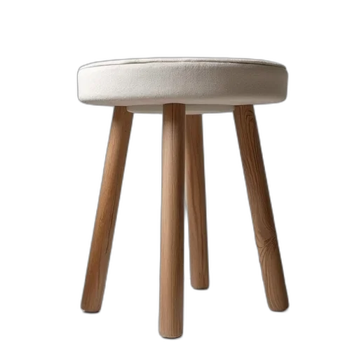 furniture, 3d render, earth tones, large transparent PNG cut-out