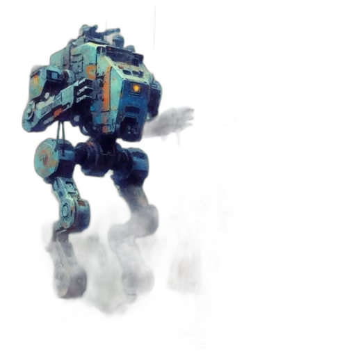 robot, weapon, creature, dragon transparent PNG cut-out