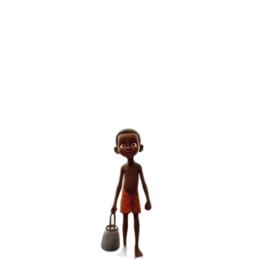 staff, robot, dress, creature transparent PNG cut-out