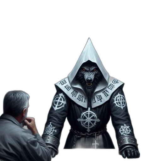 jacket, mask, robot, staff transparent PNG cut-out