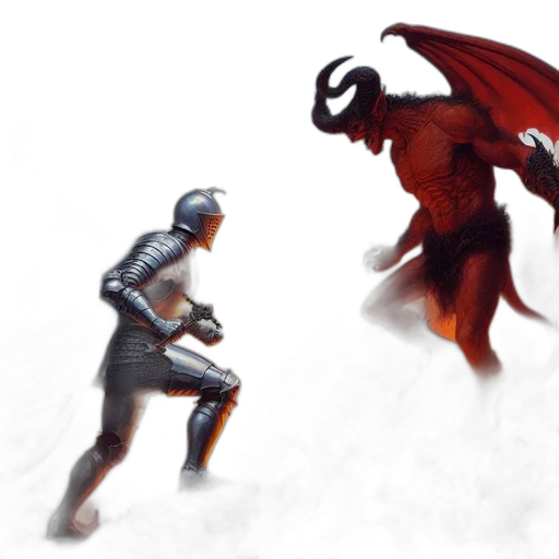 dragon, sword, creature, concept art transparent PNG cut-out
