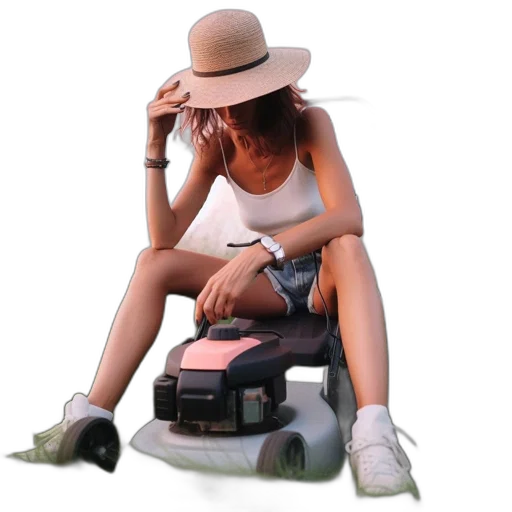 hat, furniture, robot, staff transparent PNG cut-out