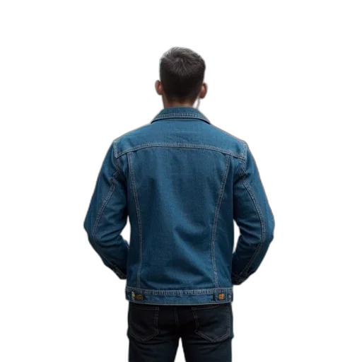 jacket, staff, robot, face transparent PNG cut-out