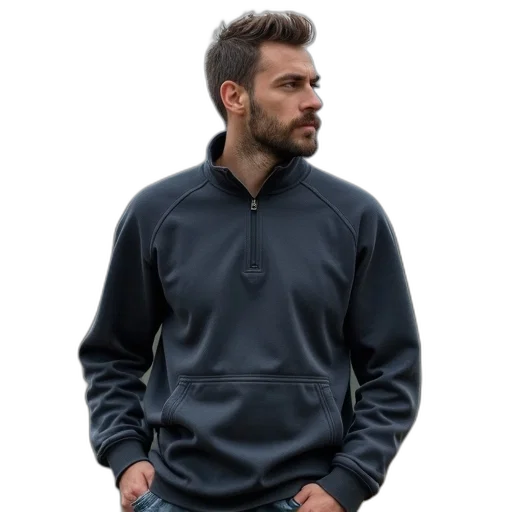 jacket, staff, 3d render, men transparent PNG cut-out