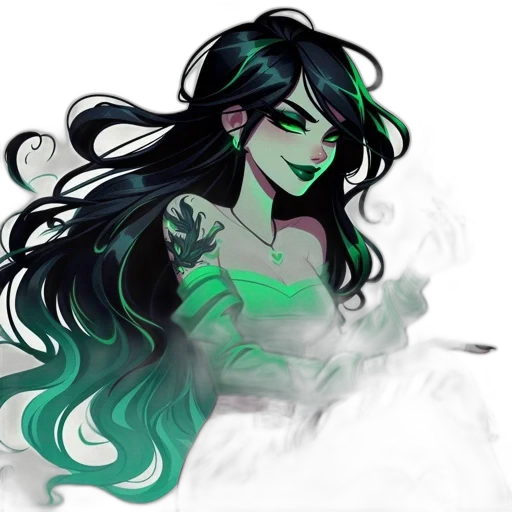 fantasy art, concept art, pixel art, watercolor transparent PNG cut-out