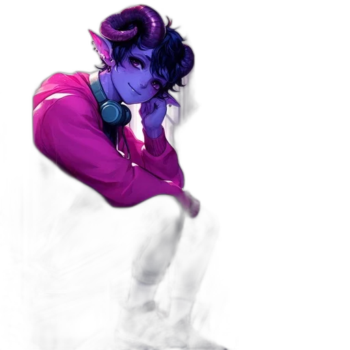 staff, creature, dragon, vaporwave transparent PNG cut-out