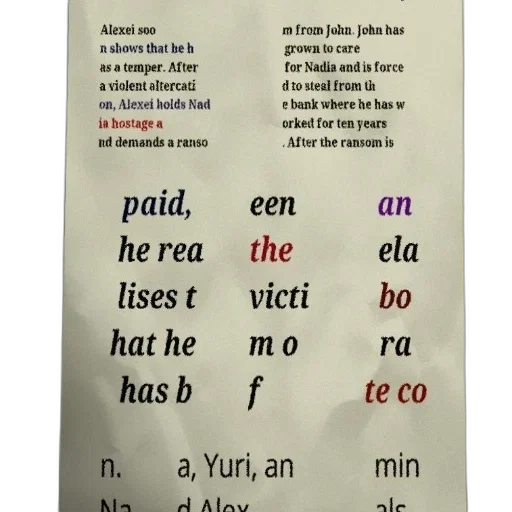 text-heavy, image, mix, sentences transparent PNG cut-out